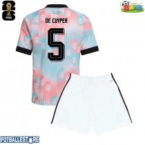 Belgia Maxim De Cuyper #5 Bortedraktsett Barn VM 2026 Kortermet (+ Korte bukser)